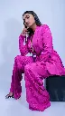 Tailleur Florale Fushia
