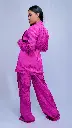 Tailleur Florale Fushia
