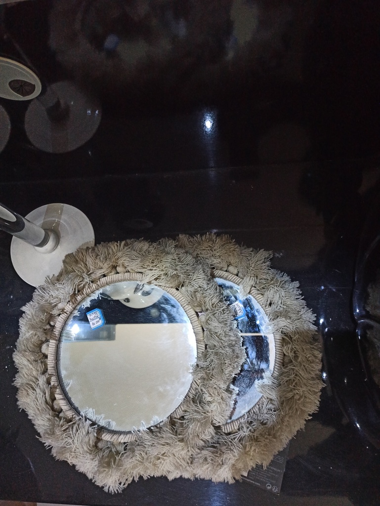 Miroir fourrure
