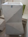 Vase Plastique blanc GM