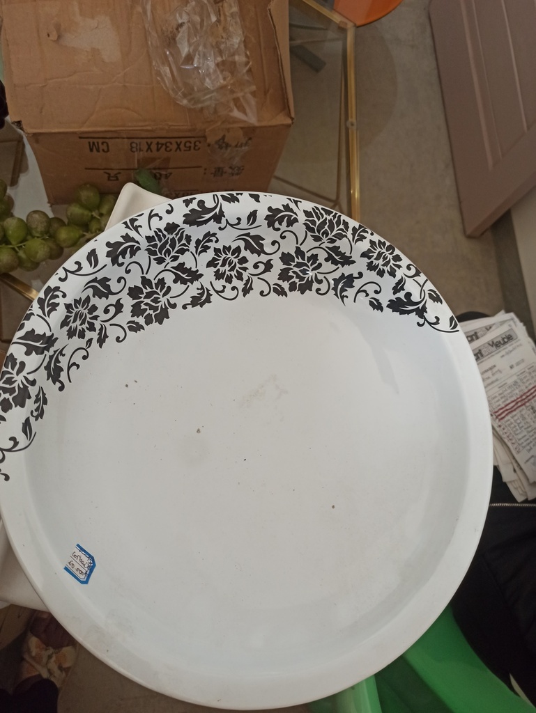 Vase blanche Noirt fleuri