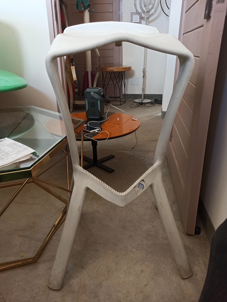 Chaise a Bar blanc