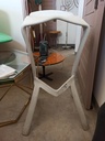 Chaise a Bar blanc