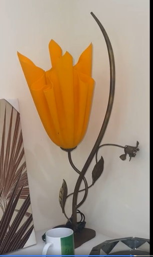 [MAI-LUM-LAM-0001] Lampe Décorative Fleur Tulipe