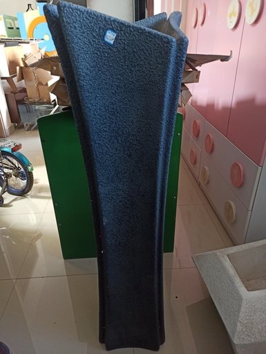 [ALL-0200] Vase plastique Gris Noir