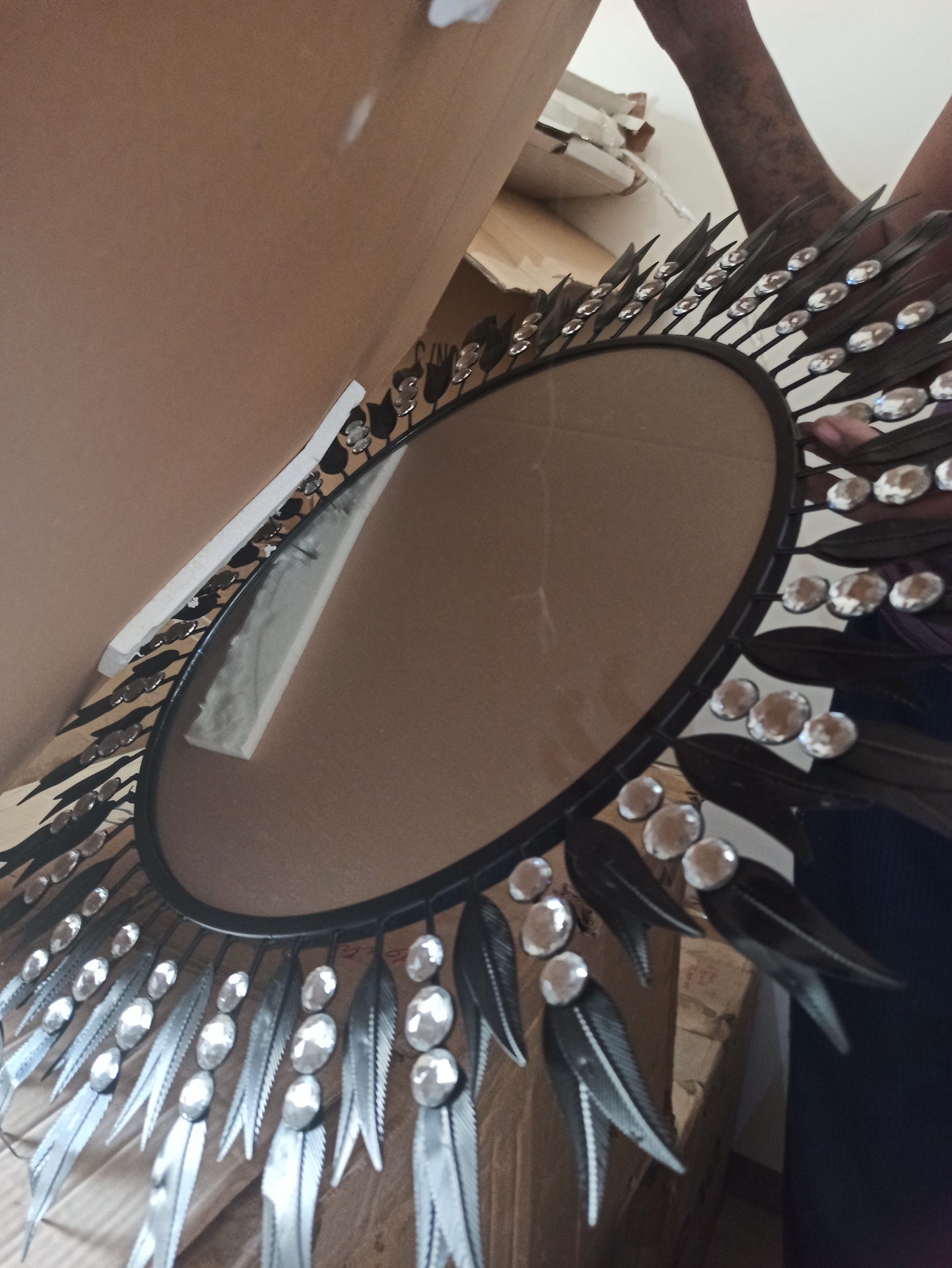 Montre et miroir